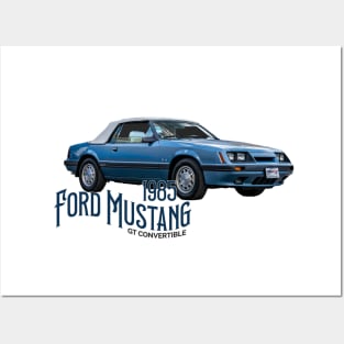 1985 Ford Mustang GT Convertible Posters and Art